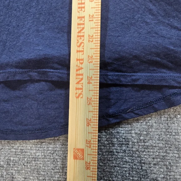 J.Jill Womens Navy Tank Top Floral Embroidery Size Medium - Picture 6 of 7